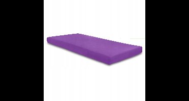 Jersey Hoeslaken met Elastiek 160x200 cm - Lila
