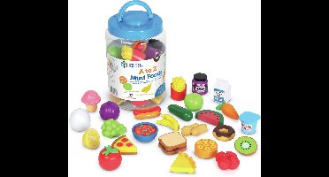 Learning Resources A to Z Mini Foods - 3+