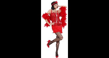 Flapper Jurk Rood