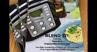 Blend it receptenboek Blender Monique van der vloed