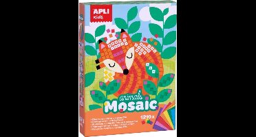 Apli Kids mozaiek 2 vellen dieren