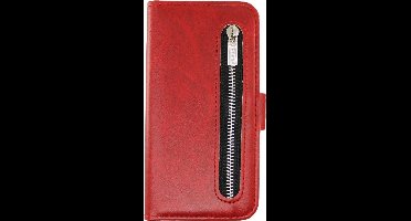 Rico Vitello Rits Wallet case Geschikt voor Samsung Galaxy A51 4G kleur Rood + gratis screen protector