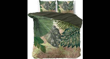 Dreamhouse Scandinavian Malva - Dekbedovertrekset - Tweepersoons - 200x200/220 + 2 kussenslopen 60x70 - Groen
