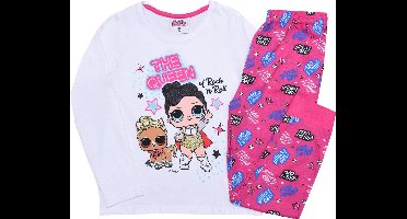 LOL Surprise - Pyjama - Maat 98 - L.O.L. Surprise! - Kinderpyjama - Wit met Roze