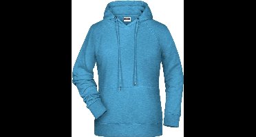 James and Nicholson Dames/dames Raglan Sleeved Hoodie (Gletsjer Melange)
