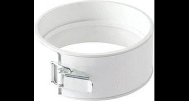 Ubbink UbiFit klemband v. stompe keteladapter (Push-Fit) 60/100mm concentrisch wit 712006