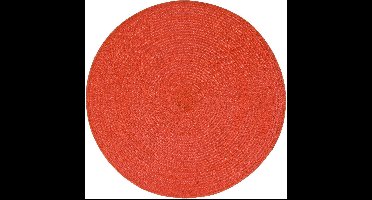 Atmosphera onderlegger Set van 4 - Rood - Gevlochten - Tafelonderlegger - Placemat