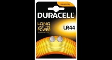 Duracell LR44 Electronics Batterijen - 2 Stuks