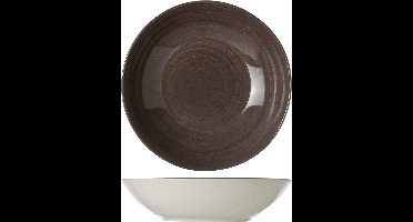 Cosy&Trendy For Professionals Twister Carbon Diep Bord - Ø 21 cm