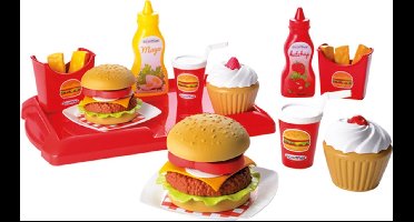Ecoiffier 100% Chef Hamburgerset - 25dlg.
