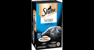 Sheba Classic Pate Vis multipack 4*8*85g