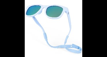 Baby Sunnies Zonnebril Baby met Bandje - 0-24 Maanden - Hemelsblauw