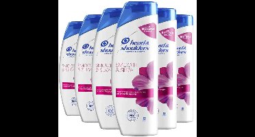 Head & Shoulders Anti-Roos Shampoo Glad & Zijdezacht 330 ml – Voordeelverpakking 6 Stuks