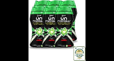 6 x Lenor – Geurbooster – Parfum van Ariel – 11 Wasbeurten – 140 g - Wasstrips - Geurbooster - Wasgeur - Frisse Geur - Schone Geur - Ariel Geur