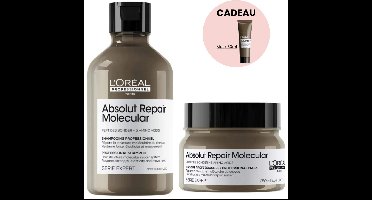 L'Oréal Professionnel - Absolut Repair Molecular Duo + Cadeau - 300+250ml