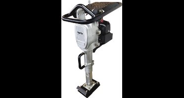 YATO YT-90330 Trilstamper 34 kg - Honda GX35 Motor (1.36 PK) - Slagkracht 9.1 kN - Smalle Voet 280x145 mm - Trilwals / Ground Compactor voor Sleuven & Funderingen
