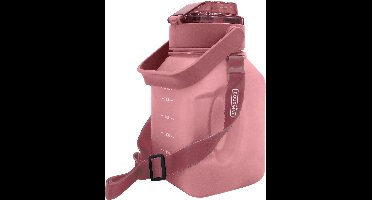 Drinkfles - Waterfles Dumbbell 1,5L – Roze