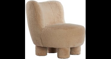 Light & Living Fauteuil Kamovu - Teddy - Beige