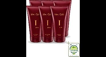 6 x Van Gils - Douchegel - I for Her - Zachte Reiniging & Luxe Geurbeleving - 150 ml - Grootverpakking - Vaatwasstrips - Douchegel Vrouwelijk - Reiniging Huid - Luxe Geur - Schuimende Douchegel - Hydraterende Douchegel