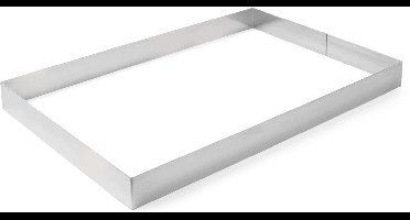 Hendi RVS Bakvorm Rechthoekig 38.5x28.5x6 cm
