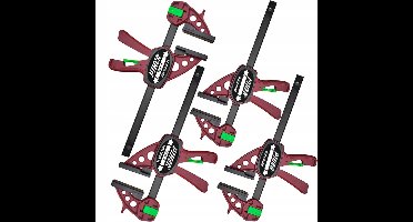 Piher Klemmen Set Quick & Mini Quick 150-300mm 4 Stuks