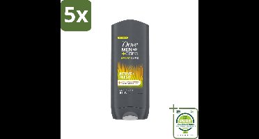 5 x Dove - Douchegel - Men+ Care Active Fresh - Verfrissend en langdurige bescherming - 400 ml - Grootverpakking - Vaatwasstrips - Douchegel - Frisse Geur - Actieve Mannen - Energie - Huidverzorging