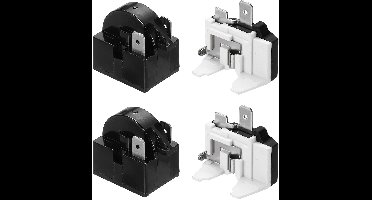 PTC koelkast starter relais 15 Ohm 2 pin - 1/6 HP overbelastingsbeveiliging - geschikt voor mini- en compacte koelkasten - ServiceTopper