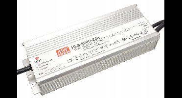 Mean Well HLG-320H-24B LED-driver, LED-transformator Constante spanning, Constante stroomsterkte 320 W 13.3 A 12 - 24 V