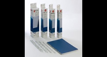 Draadrug gbc 9.5mm 34rings a4 zilver