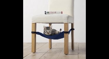 Kattenhangmat -hangmat - kat voor onder de stoel -  Groen