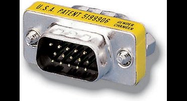 Equip Gender Changer Adapter Sub-D 15pin M/M VGA