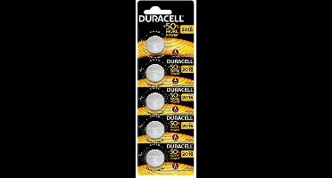 Duracell knoopcel CR2016- 5 stuks