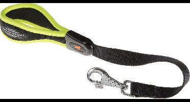hondenlijn Ergocomf 55 x 2,5 cm nylon groen/zwart