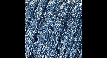 Lurex Glitter Garen, L: 160 M, lichtblauw, 25 gr/ 1 bol