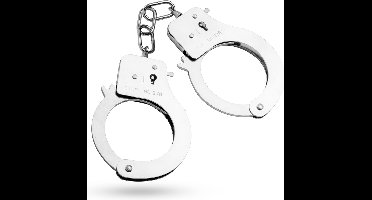 EasyToys - Metalen Handboeien - Bondagetouw - Handboeien Seks - BDSM - BDSM Toys - Rollenspel - Rollenspel Erotiek - Erotisch Spel - Zilver