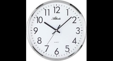 Wandklok Silver Spirit Modern Design