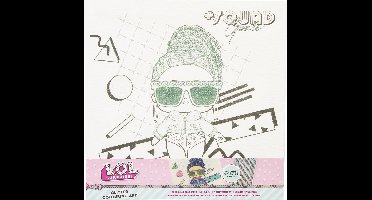 LOL Kleur Je Eigen Glitter Canvas | L.O.L.