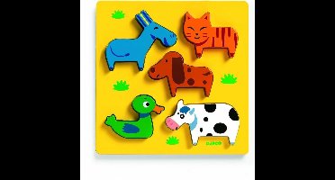Djeco Als kat en hond - 5 stukjes