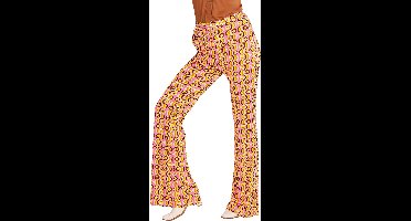 Jaren 70 disco broek Groovy langspeelplaat