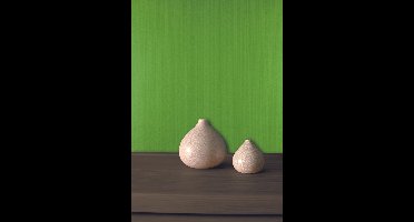 Dutch Wallcoverings Vliesbehang uni - groen