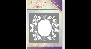 Mal  - Jeanine's Art - Vintage Bloemen - Bloemen Ovaal