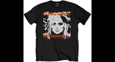 Blondie - French Kissin' Heren T-shirt - XXL - Zwart