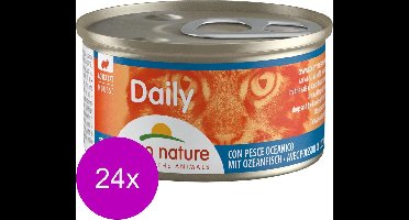 Almo Nature Cat Blik Daily Menu Mousse 85 g - Kattenvoer - 24 x Oceaanvis