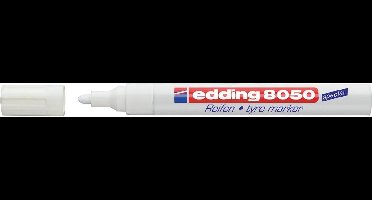 Edding 8050 bandenmarker wit - 1 stuk