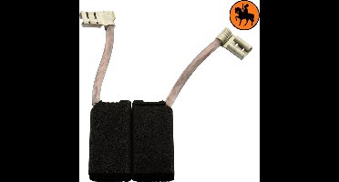 Koolborstelset voor Black & Decker P5723 - 6,3x12,5x24mm - Vervangt 940160-01