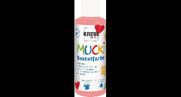 MUCKI Rosé Knutselverf - 80ml - Dermatologisch getest, parabenenvrij, glutenvrij, lactosevrij, veganistisch