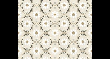 RETRO BEHANG - Beige Bruin Grijs - AS Creation COZZ