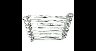 Ringsleutelset 8 dlg 8-22 mm