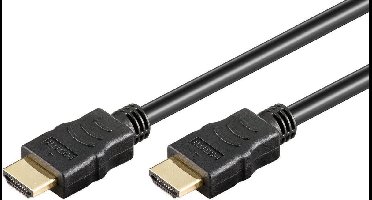 HDMI kabel 1.5 meter HDMI Type A (Standaard) Zwart