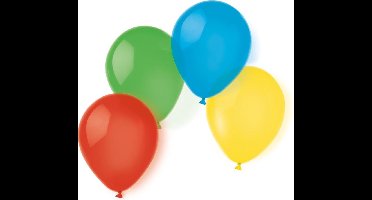100 Latex Ballonnen - assorti 18 cm/7''